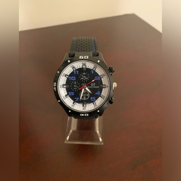 Brand new Blue men’s sport GT grand touring fashion watch - Picture 1 of 4